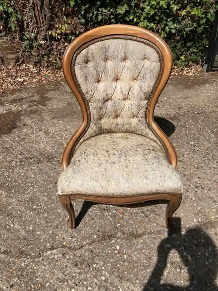 Photo of free Old vintage chair (Queens Park BH8) #2