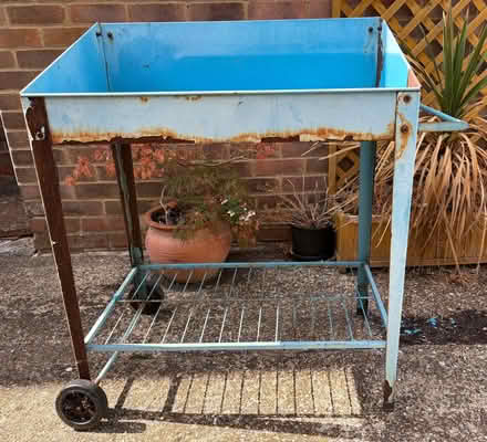 Photo of free Metal potting bench (North Tonbridge TN10) #4