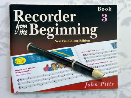 Photo of free Beginner recorder book 3 (Westbrook WA5) #1