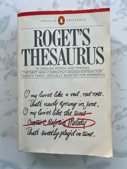 Photo of free Roget ’s thesaurus (Westbrook WA5) #1