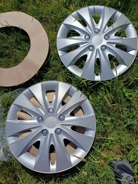 Photo of free 2 Brand New Halfords Atlanta 16" Wheel Trims (Orgreave S13) #1
