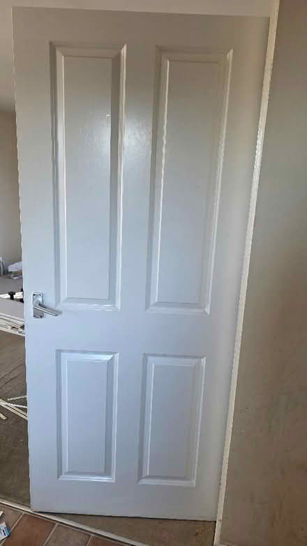Photo of free 3 internal white doors (Broughton MK10) #3