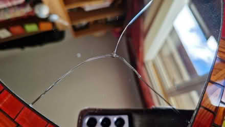 Photo of free Rainbow Heart Mirror (Bridge of Allan FK9) #2