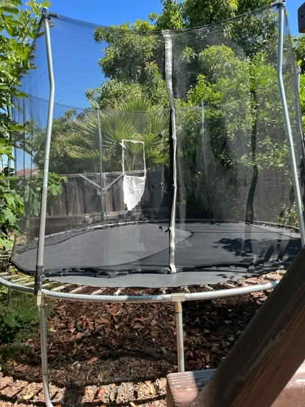 Photo of free 12 feet trampoline (Lawrence/ El Camino Real) #1