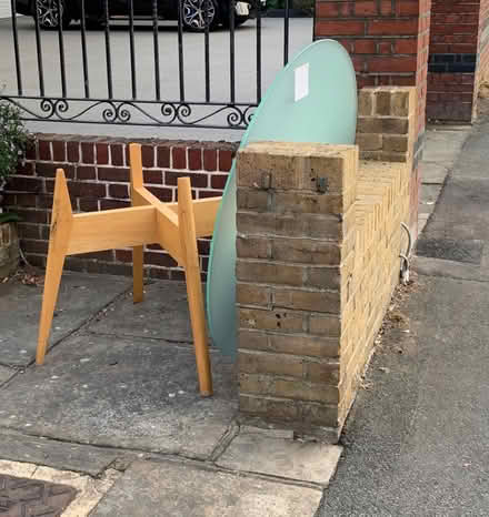 Photo of free Glass table (Mottingham SE9) #1
