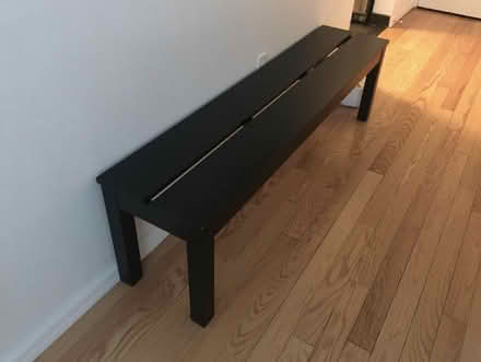 Photo of free Wooden bench (Shoreditch E2) #1