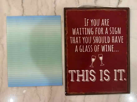 Photo of free Wine Theme Wall Sign #10 (Wayne) #1