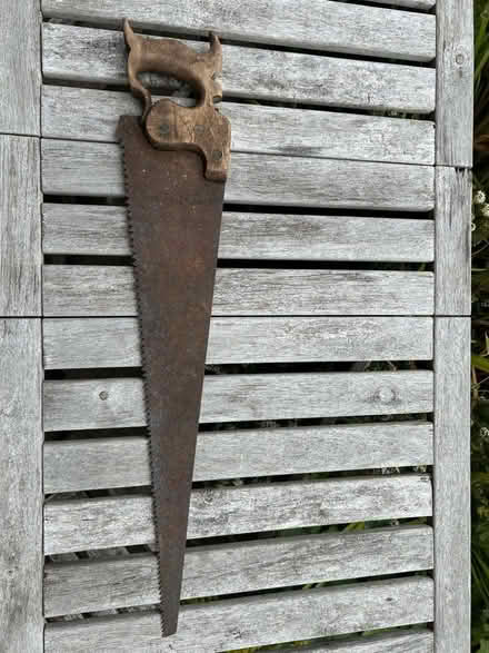 Photo of free Antique saw (Cupar KY15) #2
