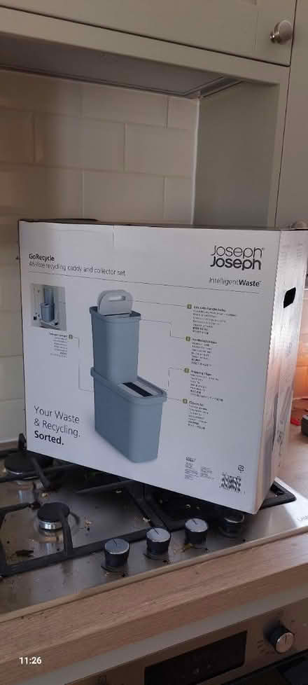Photo of free 46 litre recycling bin set (Horsham RH12) #3