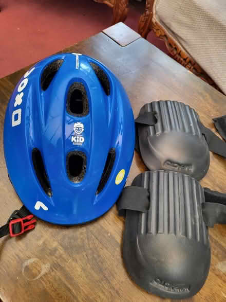 Photo of free Kid bike helmet & safety pads (Wigmore Medway ME8) #1