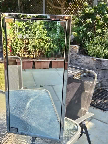 Photo of free Chrome Corner Mirror Cabinet (Loughton IG10) #1