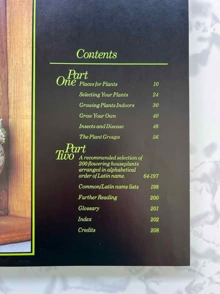 Photo of free Hardback book on flowering houseplants (Westbrook WA5) #3