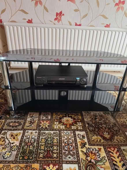 Photo of free Glass tv table (DA17 5JS) #1