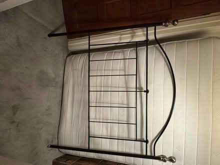 Photo of free Bed frame (double) (Caterham CR3) #3