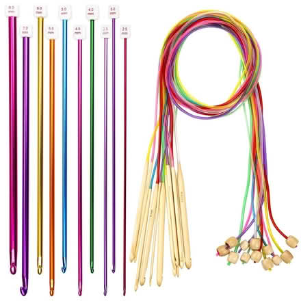 Photo of Tunisian crochet hooks (Midwood,Brooklyn) #1