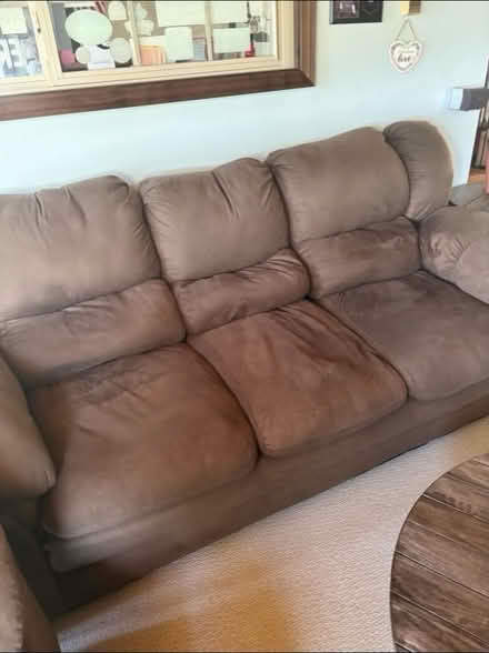 Photo of free Couch and Love seat (Off Purchase street Middleboro) #1