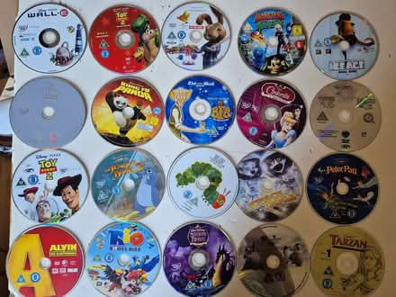 Photo of free 120 Kids DVDs - mainly movies (Baldock (SG7)) #1