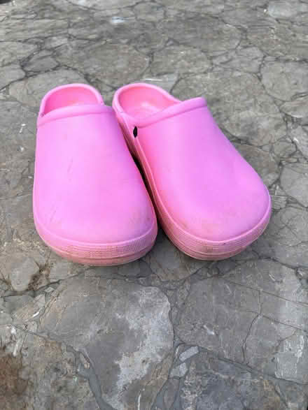 Photo of free Pink croc style clogs (Egerton Park CH42) #2