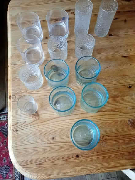 Photo of free Glass tumblers surplus to requirements. (Bletsoe MK44) #1