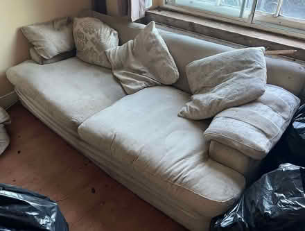 Photo of free Sofa - well used (Tutnalls GL15) #1