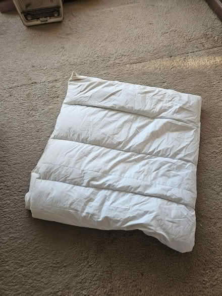 Photo of free 11.5 tog double duvet (Riddlesdown CR8) #1