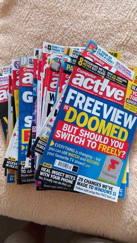 Photo of free Computeractive Magazines (Little Heath RG31) #1