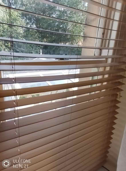 Photo of free Three blinds light tan wood effect (Wark Northumberland.) #2