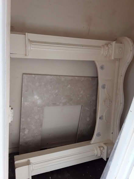Photo of free Marble fireplace, hearth, and surround (Blacon CH1) #1