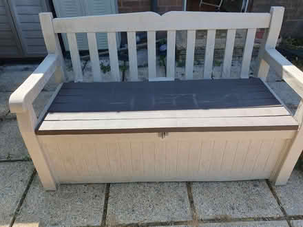 Photo of free Keter Plastic Garden Bench (Hungerford RG17) #1