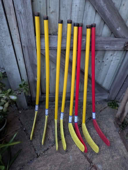 Photo of free Plastic uni-hockey sticks (Hendon, The Hyde NW9) #1