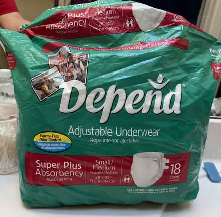 Photo of free Women's Depend Adjustable Underwear (Westside off of Coors & I-40) #1