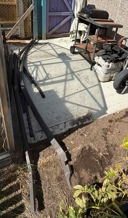 Photo of free Scrap metal long thin pieces & BBQ (BH8 Bournemouth) #1