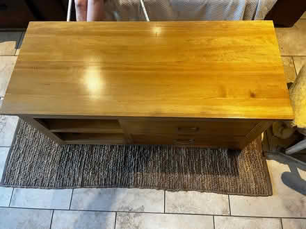 Photo of free Solid oak tv table (Littlemore OX4 4) #3