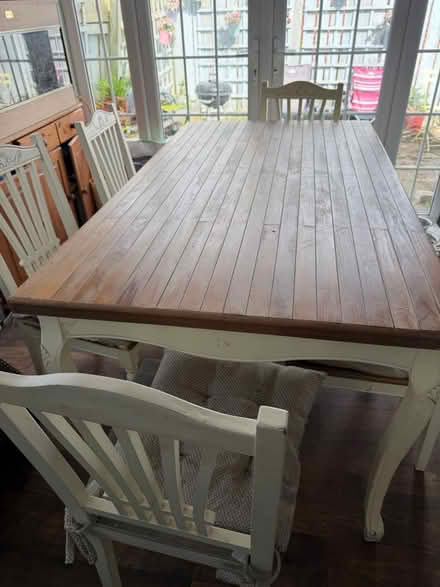 Photo of free Table and six chairs (BT65, Craigavon) #1