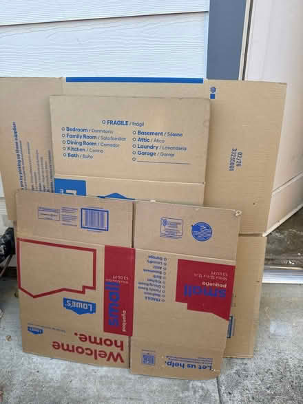 Photo of free 3 Lowes moving boxes (Pleasanton) #1