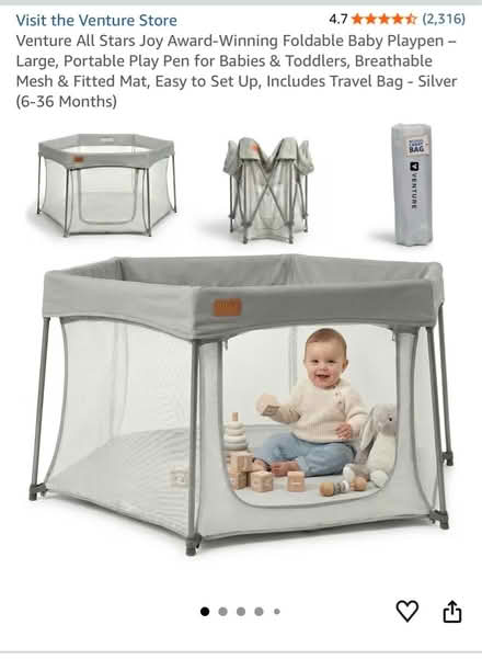 Photo of free Playpen in travel carry case (St Albans AL4) #2