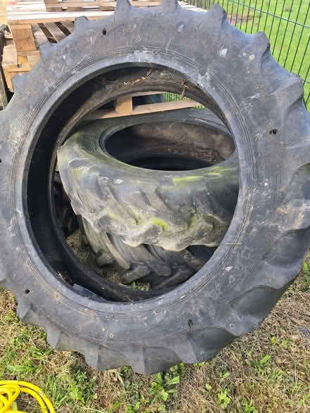Photo of free Tractor tyres (approx 5ft diameter) (Bloomfield BA2) #1