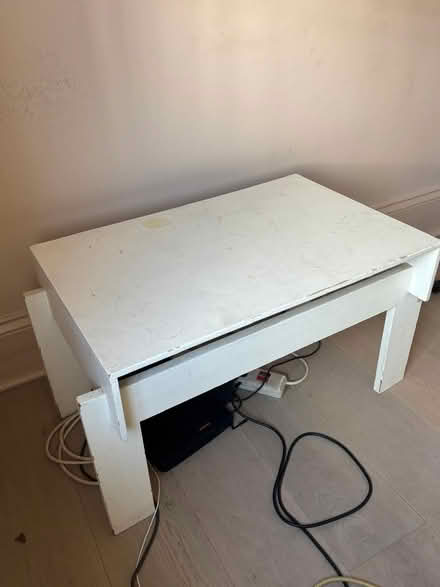 Photo of free vintage 1970s white table (Kentish Town NW1) #2