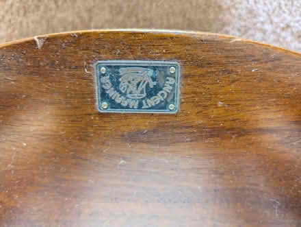 Photo of free Solid wood, half moon console table (Ulverley Green B92) #3