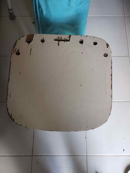 Photo of free Solid wood stool (Saint James Ward EX4) #2
