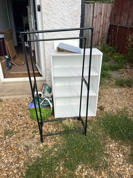 Photo of free Hanging rail and bookshelf (Cambridge CB5) #1