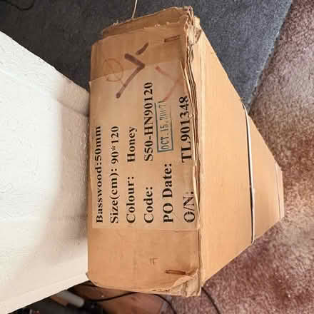 Photo of free Wooden blinds size in pics (Kings Norton B38) #1