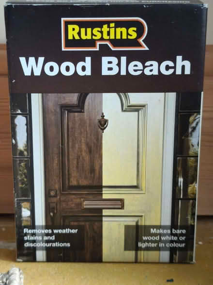 Photo of free Wood bleach (Rushmere IP4) #1