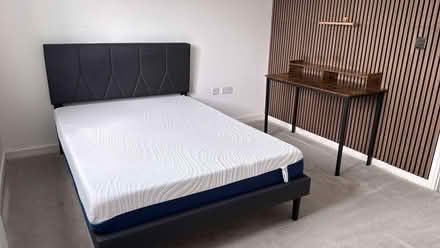 Photo of free Double Bed matterss and desk (ME6) #2