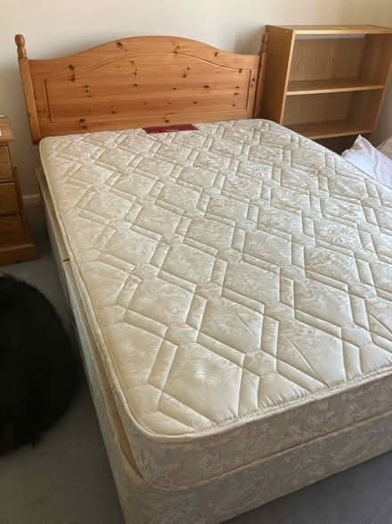 Photo of free Double divan bed and mattress (W5) #2