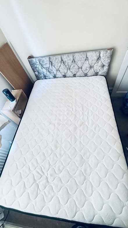 Photo of free Double bed frame (Richmond Avenue M41) #2