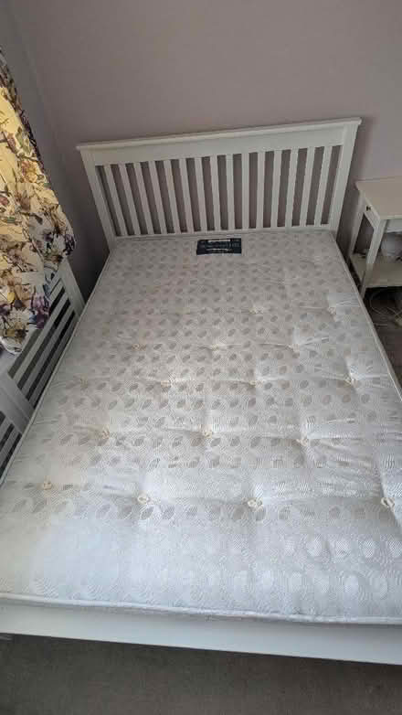 Photo of free Double bed frame and mattress (Grimsbury OX16) #2
