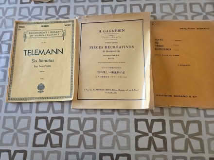 Photo of free Old flute music grade 4 to 8 at a guess. W (Duffield DE56) #1