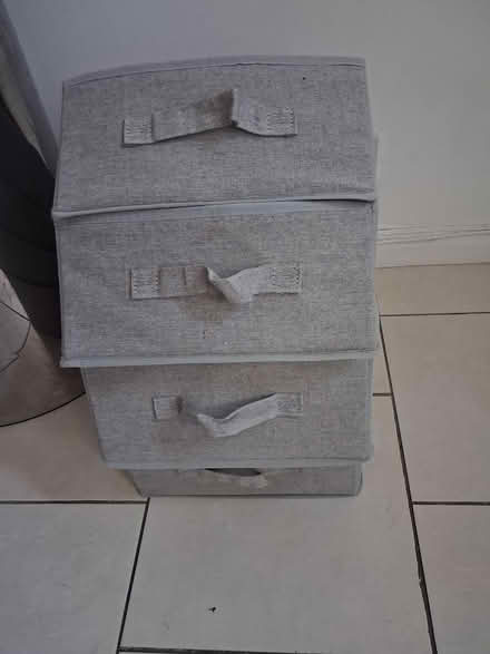 Photo of free Wardrobe Storage Boxes (AL1 1TW) #1
