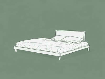 Photo of free White IKEA double bed frame (Chester CH2) #1